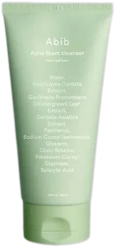 Abib Heartleaf Mousse Nettoyante Imperfections