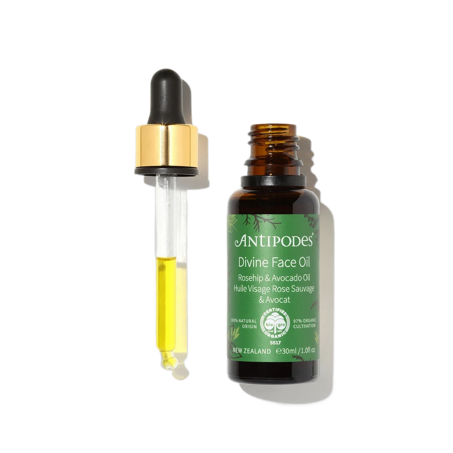Antipodes Divine Face Oil Huile Visage Rosier Sauvage & Avocat