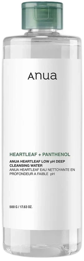Anua Heartleaf Low pH Deep Cleansing Water