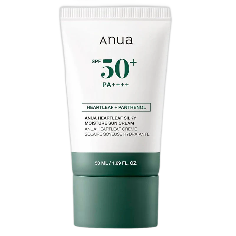 Anua Heartleaf Silky Moisture Sun Cream
