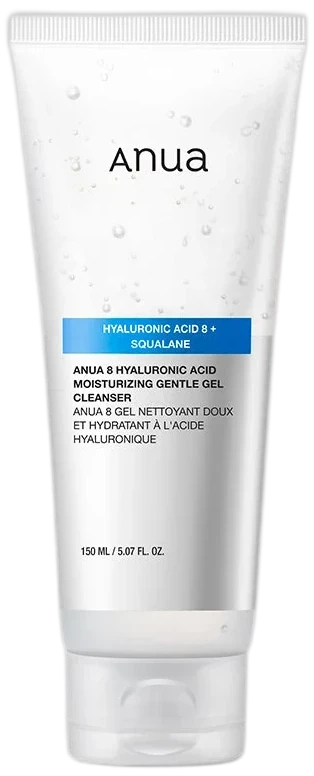 Anua Hyaluronic Acid Moisturizing Gentle Gel Cleanser