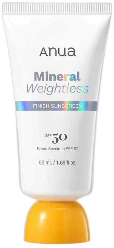 Anua Mineral Weightless Finish Sunscreen