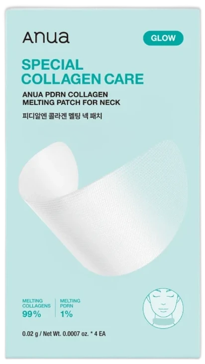 Anua PDRN Collagen Melting Patch For Neck 4ea