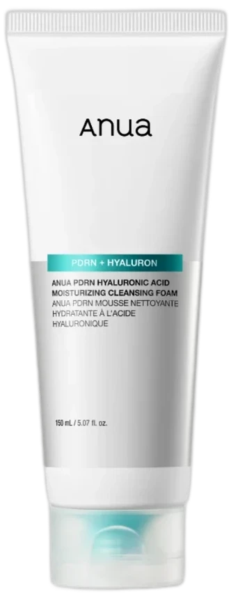 Anua PDRN Hyaluronic Acid Moisturizing Cleansing Foam