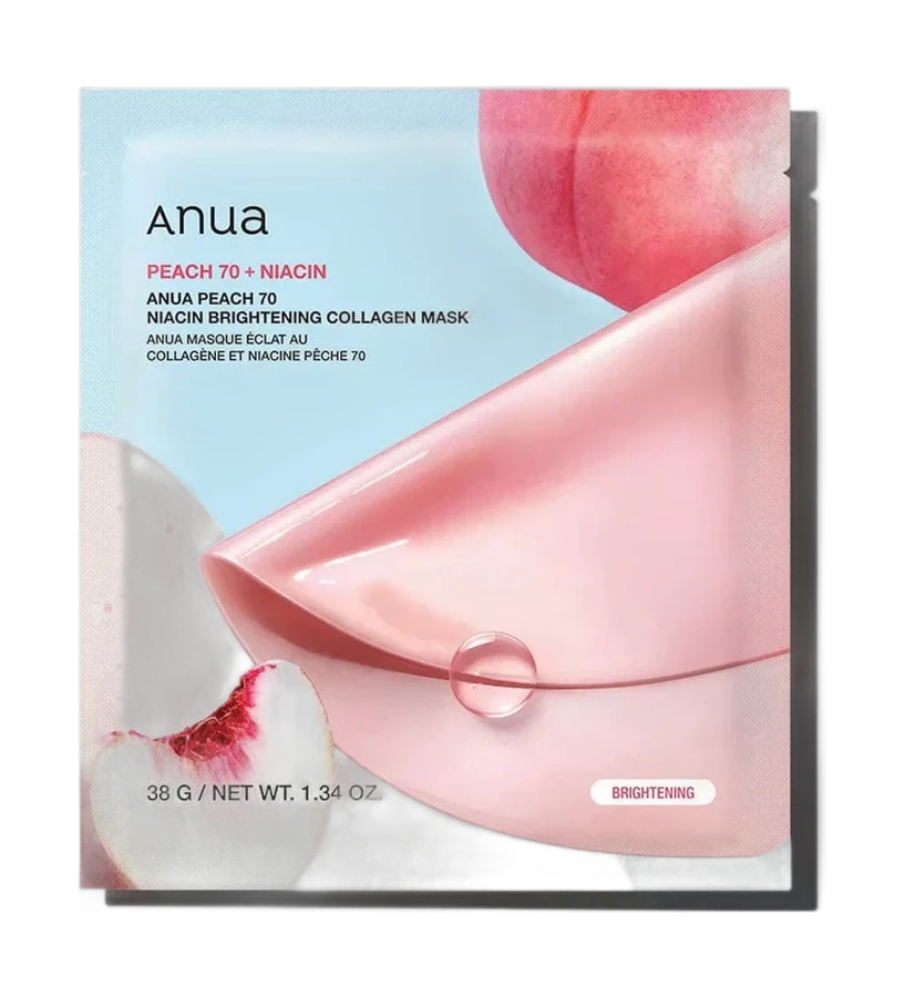 Anua Peach 70 Niacin Brightening Collagen Mask