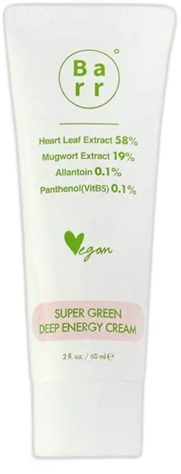 Barr Cosmetics Super Green Deep Energy Cream