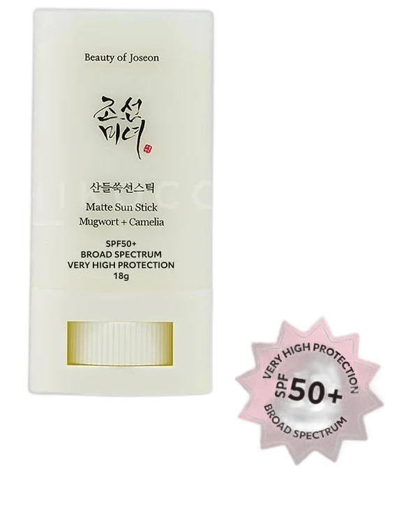 Beauty of Joseon Matte Sun Stick: Mugwort + Camelia SPF50+