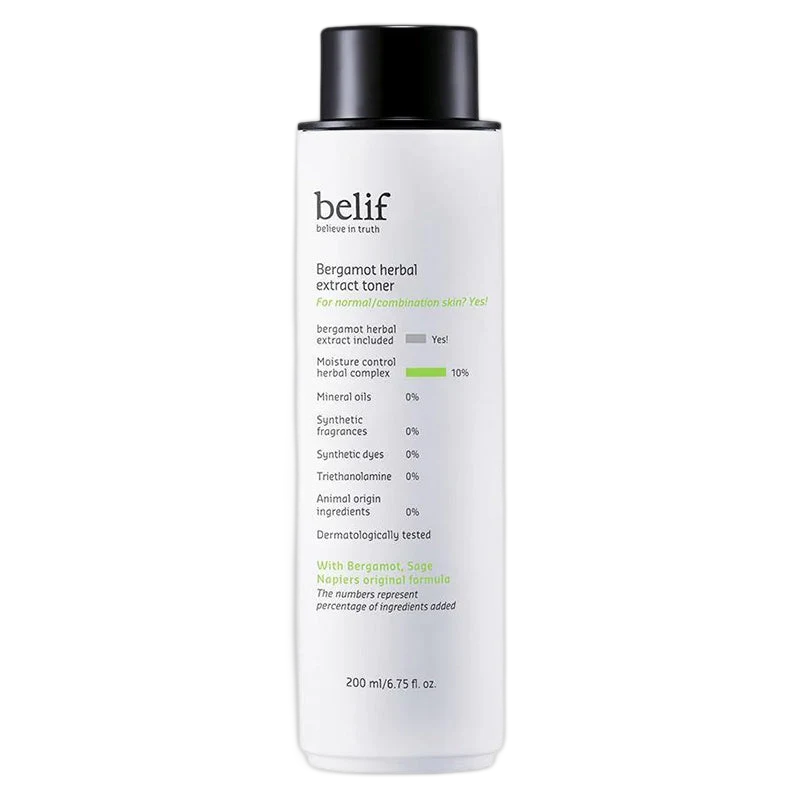 Belif Bergamot Herbal Extract Toner