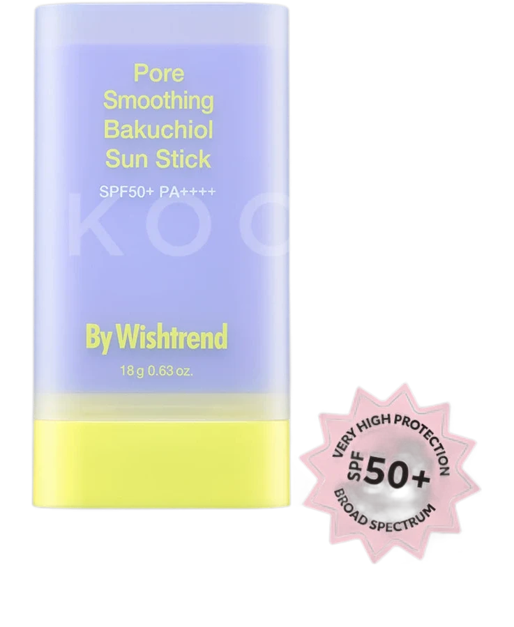 By Wishtrend Pore Smoothing Bakuchiol Sun Stick SPF50+
