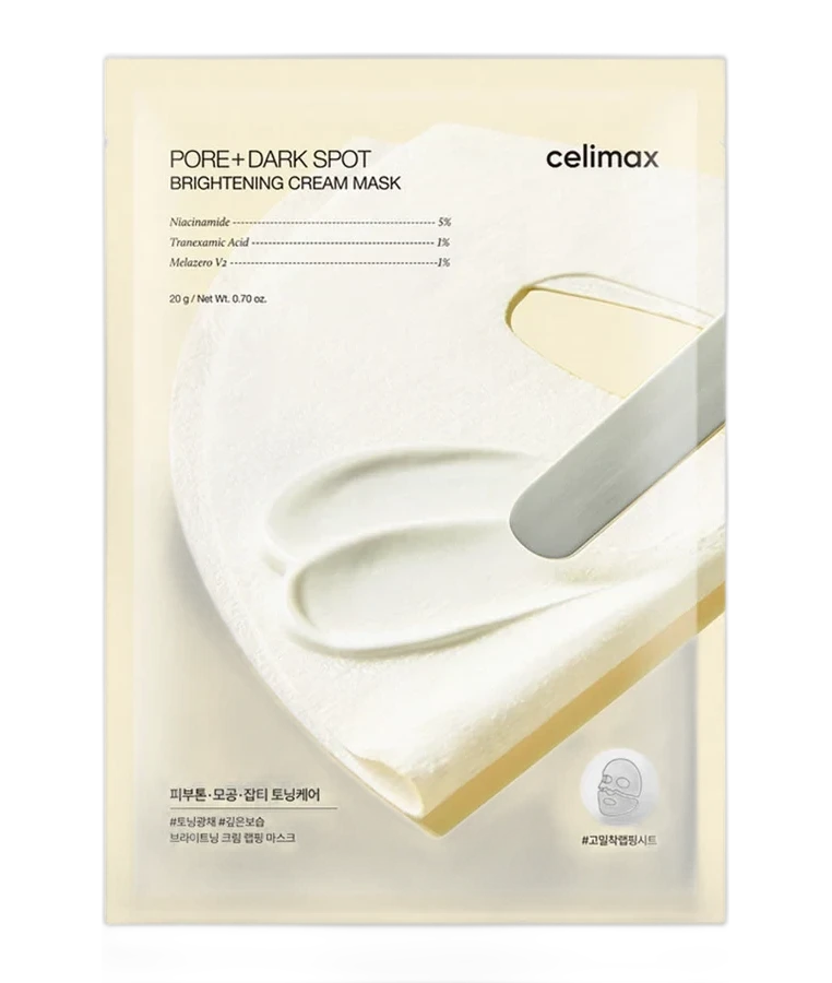 Celimax Pore+Dark Spot Brightening Cream Mask 1 ea
