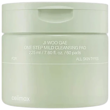 Celimax Toner pads Ji.Woo.Gae One Step Mild Cleansing Pad