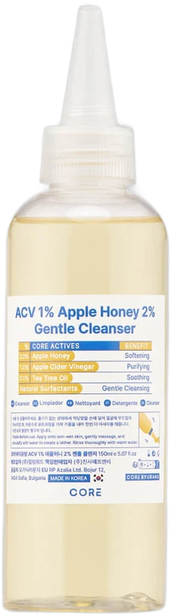 Core by Urang ACV 1% Apple Honey 2% Gentle Cleanser