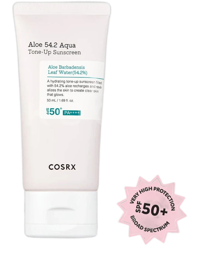 COSRX Aloe 54.2 Aqua Tone-up Sunscreen SPF50+