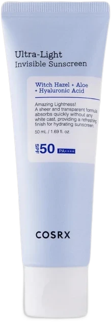 COSRX Ultra-Light Invisible Sunscreen SPF50