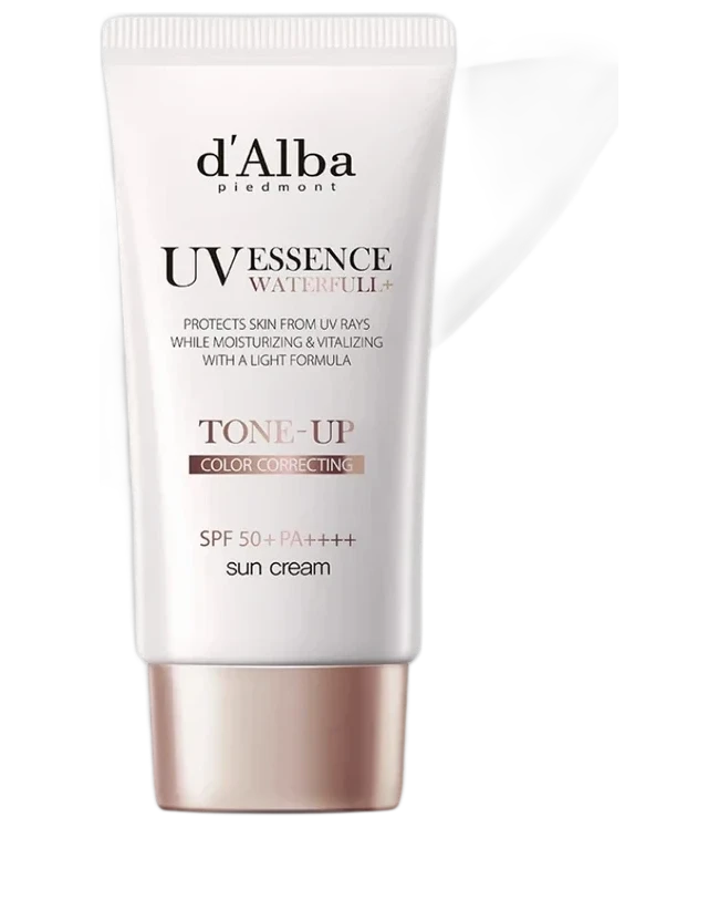 d'Alba Waterfull Tone-Up Sun Cream (Pink)