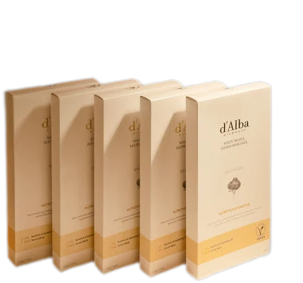 d'Alba White Truffle Double Mask Pack Nutritive/Hydrating 32.5g x 20ea