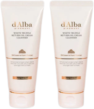 d'Alba White Truffle Return Oil Cream Cleanser Tube 100ml x 2ea
