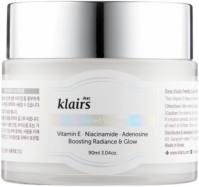 Dear Klairs Freshly Juiced Vitamin E Mask