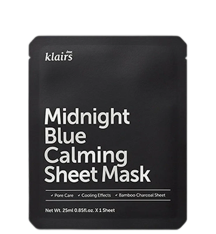 Dear Klairs Midnight Blue Calming Sheet Mask