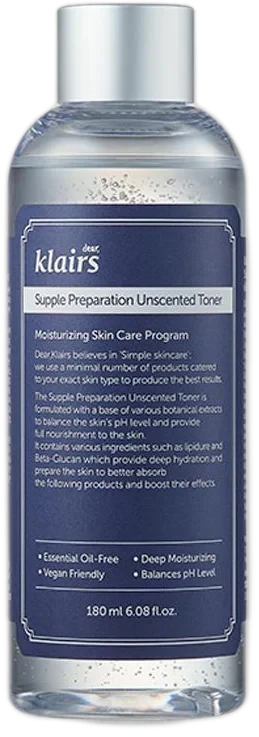 Dear Klairs Supple Preparation Unscented Toner