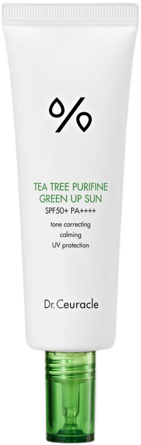 Dr. Ceuracle Tea Tree Purifine Green Up Sun SPF 50+ PA++++ Yeni Versiyon