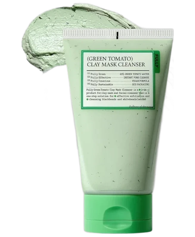 FULLY Green Tomato Clay Mask Cleanser