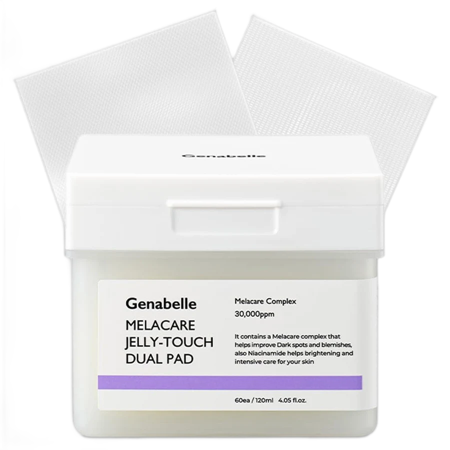 Genabelle Melacare Jelly Touch Dual Pad (60pc)