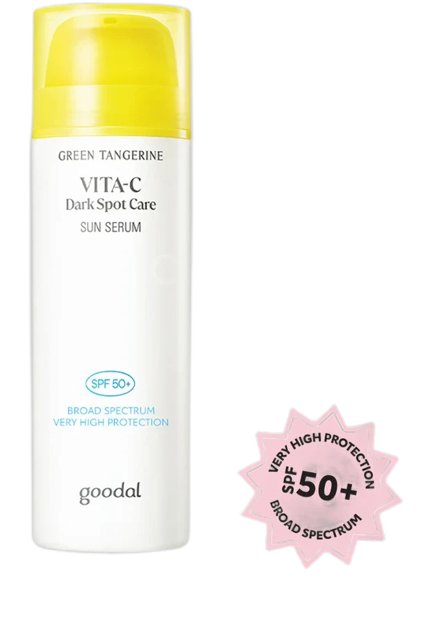 Goodal Green Tangerine Vita-C Dark Spot Care Sun Serum SPF50+