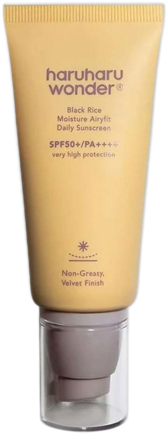 Haruharu Wonder Black Rice Moisture Airyfit Daily Sunscreen SPF 50+/PA++++