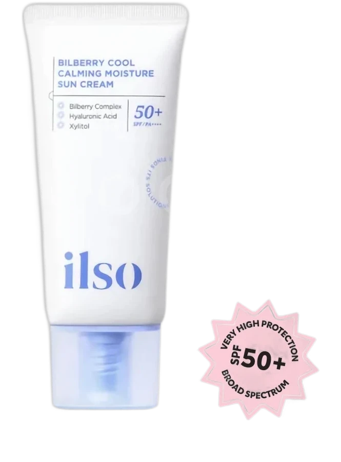 Ilso Bilberry Cool Calming Moisture Sun Cream SPF50+