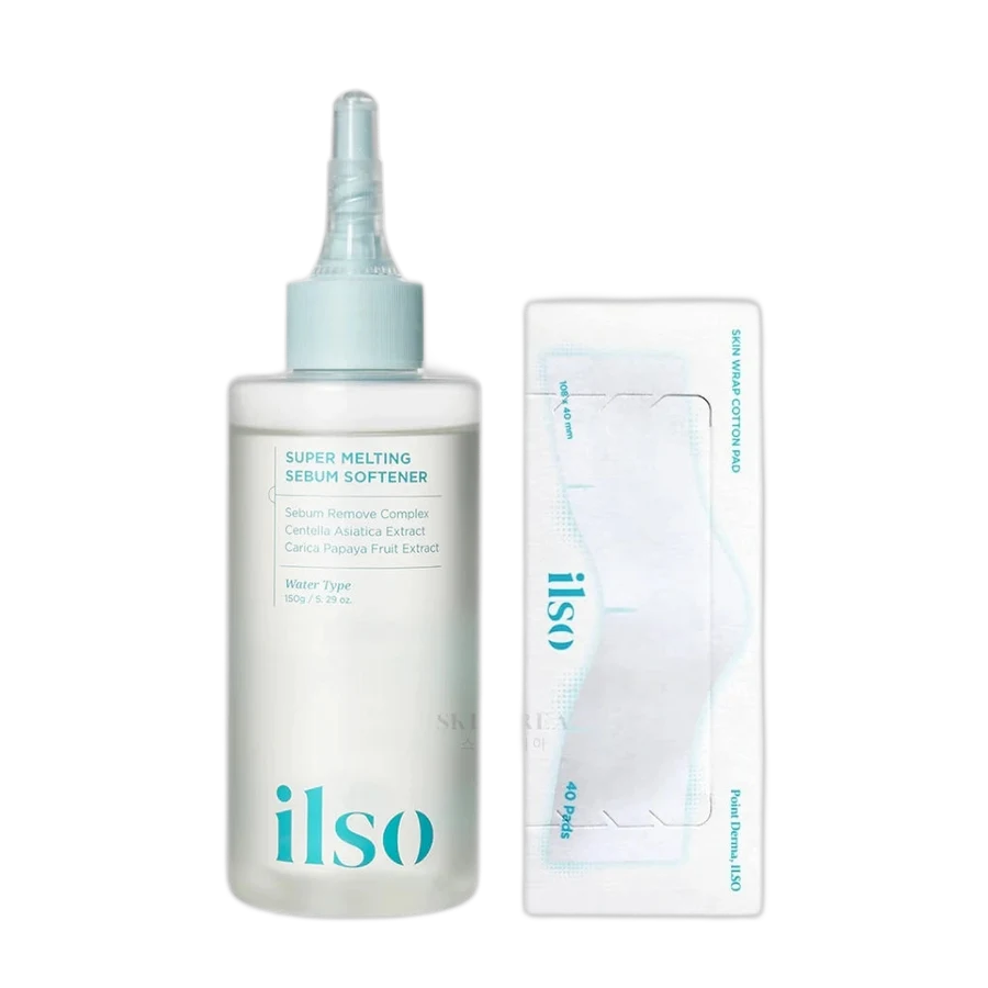 Ilso Super Melting Sebum Softener (+ Skin Wrap Cotton Pad Set)