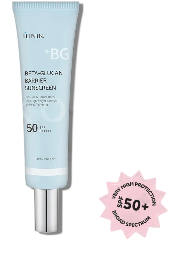 Iunik Beta-Glucan Barrier Sunscreen SPF50+