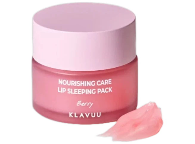 KLAVUU Nourishing Care Lip Sleeping Pack Berry