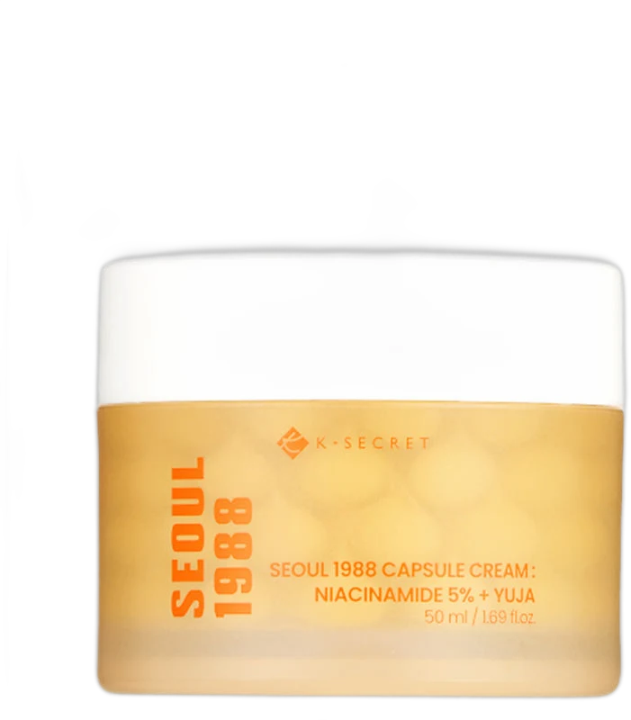 K-SECRET SEOUL 1988 Capsule Cream: Niacinamide 5% + Yuja