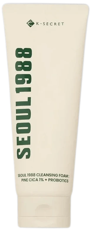 K-SECRET SEOUL 1988 Cleansing Foam : Pine Cica 1% + Probiotics