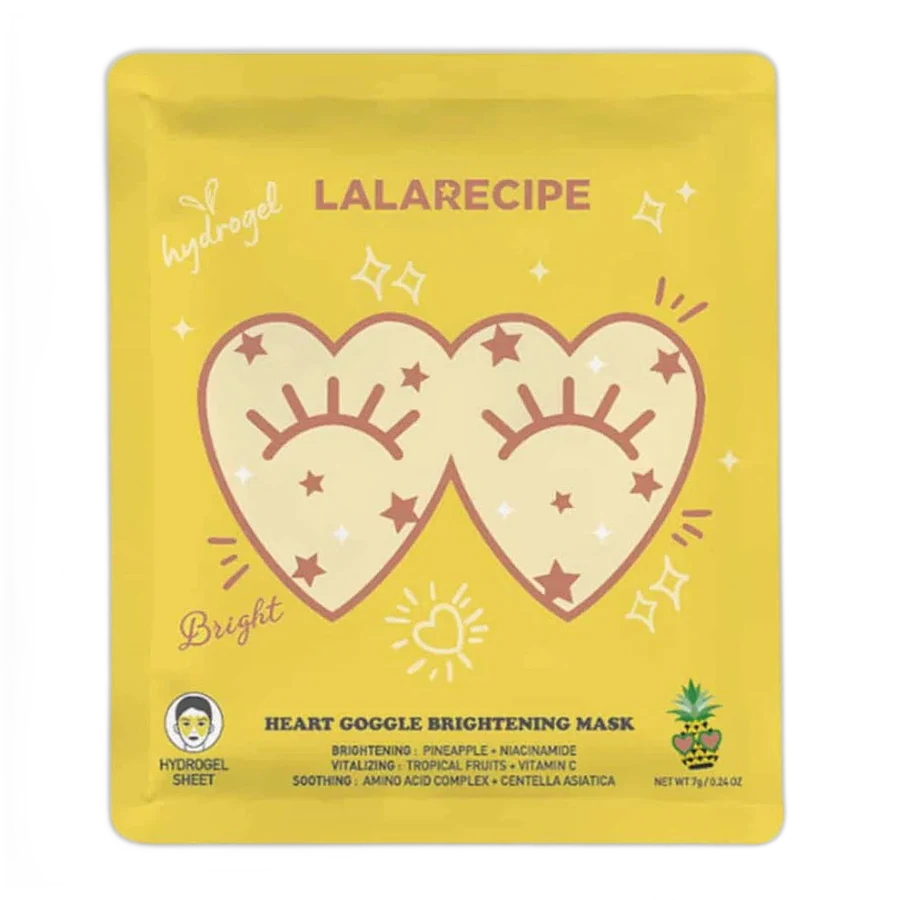 LALARECIPE Heart Goggle Brightening mask