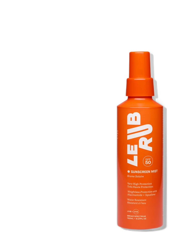 Le Rub Sunscreen Mist SPF50 Brume Solaire Corps
