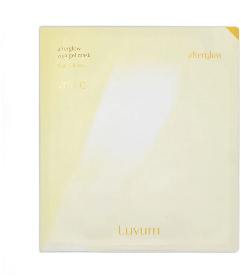 Luvum Afterglow Yuja Gel Mask