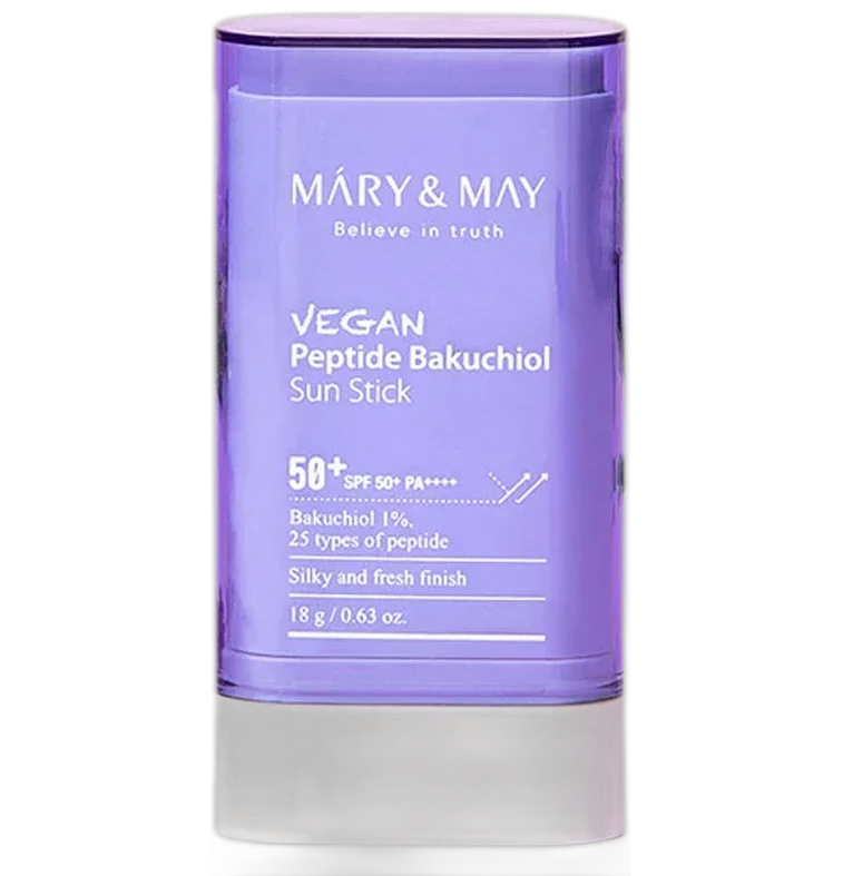 Mary&May Vegan Peptide Bakuchiol Sun Stick SPF50+ PA++++