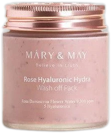 Mary&May Vegan Rose Hyaluronic Masque à Rincer
