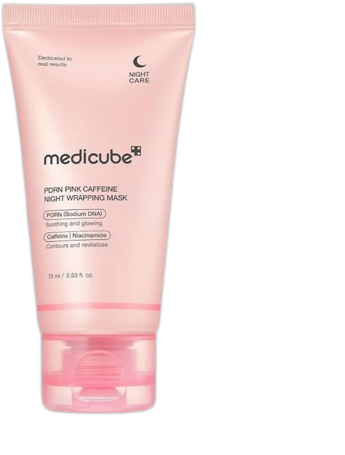 Medicube PDRN Pink Caffeine Night Wrapping Mask