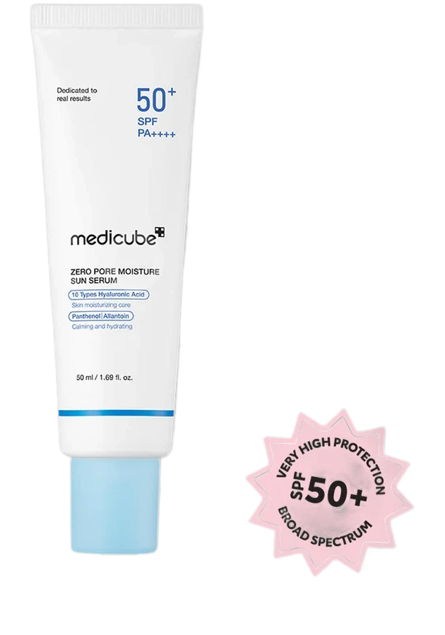 Medicube Zero Pore Moisture Sun Serum SPF50+
