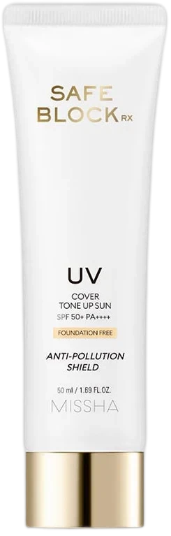 Missha Safe Block RX UV Cover Tone Up Sun
