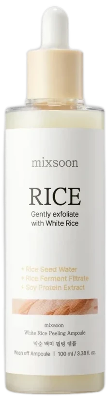Mixsoon White Rice Peeling Ampoule (100ml)