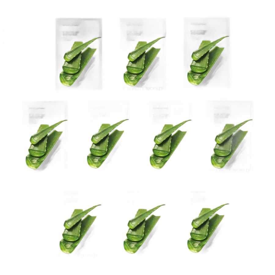 Nature Republic Real Nature Mask Sheet Aloe (Set of 10)