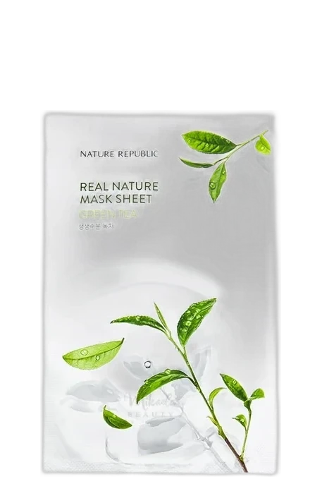 Nature Republic Real Nature Mask Sheet Green Tea