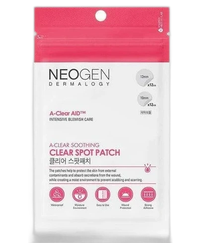 Neogen A-Clear Aid Patchs Apaisants Anti-Imperfections 24 patchs