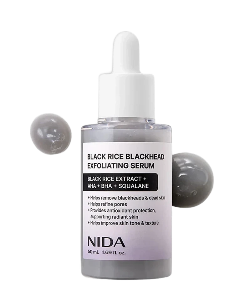 NIDA Black Rice Blackhead Exfoliating Serum