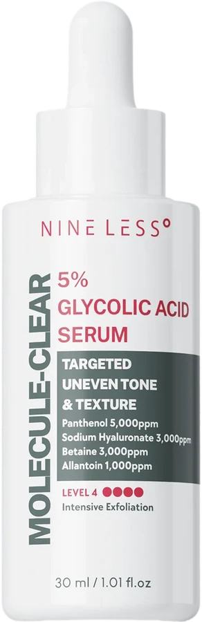 NINELESS Molecule-Clear 5% Glycolic Acid Serum