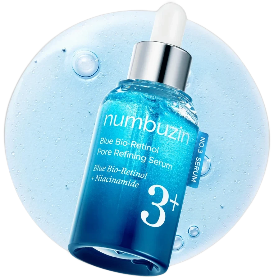 Numbuzin No.3+ Blue Bio-Retinol Pore Refining Serum